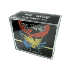 Hộp bảo vệ thẻ bài Pokemon cao cấp, chống tia UV, nắp từ tính, chất liệu acrylic trong suốt, dành cho hộp Elite Trainer Box (ETB) - Product Image 4