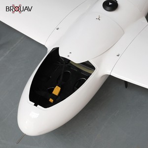 BROUAV Drone VTOL de qualité professionnelle Construction en fibre de carbone Charge utile de 10kg pour les applications industrielles Puissance/route/pipeline - Product Image 5