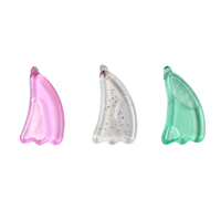 Refroidissement de la glace Guasha Produits de massage de beauté Globes de glace Rouleau Gel de verre Guasha de glace pour le visage et le corps