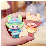 Zodiac Resin Überraschung Spielzeug Kaninchen Kopf Puppe Cartoon Charakter Cake Toppers Große Größe Blind Bag Werbe kleine Figuren