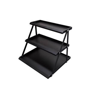 सुपरमार्केट स्नैक और चबाने गम रैक प्रदर्शन के लिए छोटे एकल-पक्षीय प्रकाश शुल्क धातु डेस्कटॉप चेकआउट शेल्फ - Product Image 4