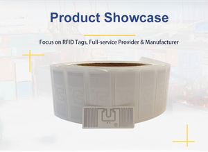 수동 860-960MHz UHF <span class=keywords><strong>RFID</strong></span> 소매 라벨 소매 관리를 위한 장거리 독서 코팅 용지 사용자 정의 인쇄 - Product Image 2