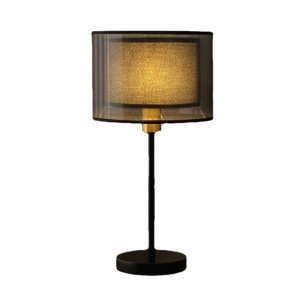 Lámpara de noche minimalista moderna, luz atmosférica, lujo, cálido, retro, creativo, dormitorio, protección ocular, lámpara de mesa - Product Image 1