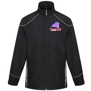 Chaqueta de diseño personalizado para hombre, ropa de trabajo de alta calidad, a prueba de viento, suave, uniforme, impermeable, 10000mm