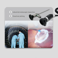 Endoscope vétérinaire portable, caméra USB pour ORL, sinoscope, laparoscope, urétéroscope, urologie, caméra endoscopique USB