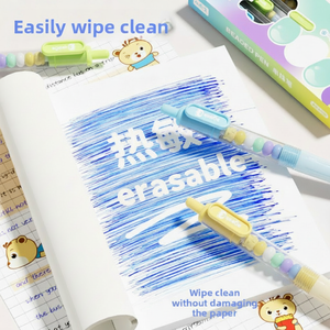Stylo Gel Rétractable Effaçable Little Genius à Perles – Tendance Instagram, Design Élégant, Anti-Stress pour Étudiants - Product Image 4