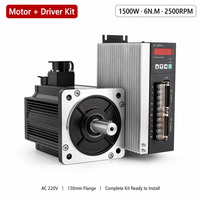 Kit de moteur servo AC haute précision 1,5 kW 6 N.m 2500 tr/min 220 V – Performance efficace pour un contrôle précis