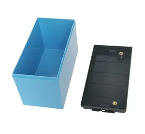 waterproof 12V 100Ah plastic Battery Case Box 12V 100Ah Empty Box Fit 32650 32700 26650 18650 LiFePO4 battery box