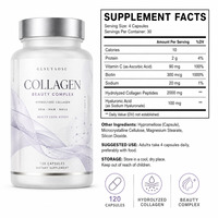 Capsules de collagène hydrolysé de qualité supérieure OEM ODM 2000 mg avec vitamine C, biotine et acide hyaluronique pour la peau, les cheveux et les ongles