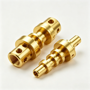 Sonda de Contacto Personalizada con Resorte, de Doble Cabeza, Chapada en Oro, de Latón y Acero Inoxidable, Mecanizada por CNC, para Dispositivos Inteligentes - Product Image 3