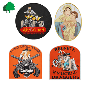 Tùy biến sắt-on ủng hộ Máy bay trực thăng thêu các bản vá lỗi Thêu Huy Hiệu - Product Image 6