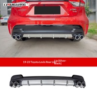 Pour Toyota New Levin et Corolla version américaine 19-24, pare-chocs arrière OLIVER, modification sportive, aileron arrière