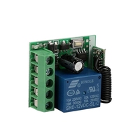 Module de commutateur de relais sans fil RF à distance 433 MHz 1CH 10A 12V CC avec émetteur
