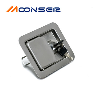 Serrure de porte en acier inoxydable MoonsEir à clé pour armoires électriques, salles de machines, boîtes de distribution - Product Image 4