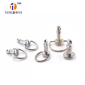 Boucles de verrouillage rapides Tengdafei à tête ronde TF3427 avec anneau de poignée et œillets, verrouillage par pression à 1/4 de tour - Product Image 4