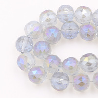 14/20mm Mat Rond Perles de Verre Perles De Cristal À Facettes Pour BRICOLAGE Bracelets Collier Breloques BRICOLAGE Artisanat Accessoires Fournitures De Bijoux
