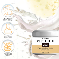 Crème de Traitement pour le Vitiligo – Crème de Pigmentation Contre les Dommages Solaires, Réduit les Taches et Unifie le Teint, Réparation Profonde