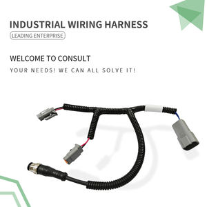 Fuelle divisor Y de 2 pines y 2 pines, M12, código A, 5 pines, conectores automotrices impermeables, Cable hembra de enchufe - Product Image 2