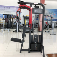 Machine de musculation commerciale à charge par poulie pour pectoraux, dorsaux et deltoïdes, en acier de haute qualité, pour l'entraînement de la force dorsale et pectorale en salle de sport