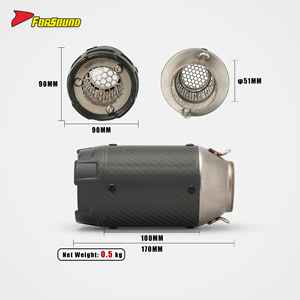 YAMAHA <span class=keywords><strong>Mt09</strong></span> Échappement en acier inoxydable, sortie inférieure intacte, style GP, court, ajustement parfait, 2014-2025 <span class=keywords><strong>Tracer</strong></span> 9 GT/<span class=keywords><strong>MT09</strong></span> SP, conduite sur route, OEM - Product Image 5