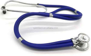 Estetoscopio de doble cabeza de doble cara médico multifuncional para adultos, estetoscopio de doble tubo de aleación de zinc - Product Image 4