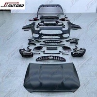 Kit de carrosserie de modernisation d'usine pour Mercedes-Benz Classe C W205 C180 C200 C260 C300 4MATIC, mise à niveau vers le modèle C63 2022 2023 2024 2025
