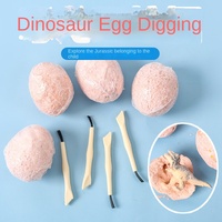 Nouveau Tyrannosaurus Rex Archéologique Dinosaure Oeuf Kit De Creusage Éducatif pour Enfants Excavation Simulation Modèle Jouets Dinosaure Dig Kit