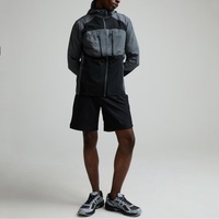 Veste softshell pour homme, extensible dans 4 directions, résistante à l'eau, confortable, tissée, pour la randonnée et le trekking