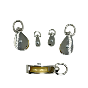 Carrucola singola puleggia in acciaio inossidabile tipo occhio girevole ss304 o ss316 - Product Image 6