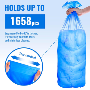 Recargas para papelera, 4,5 M, bolsas de repuesto para cubos de pañales perfumadas para bebés, bolsas de plástico para eliminación de pañales, sistema de eliminación de pañales - Product Image 5