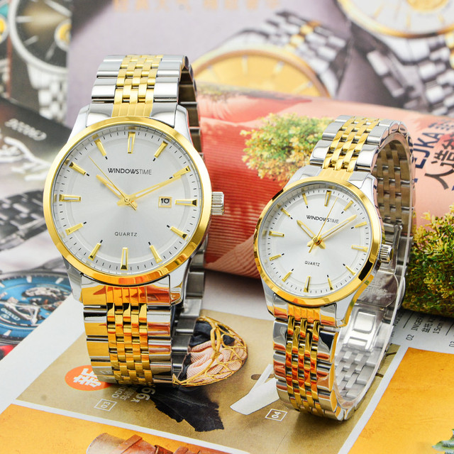 Fashion Casual Luxury Simple Pointer Quartz Watch for Men Women Waterproof 3BAR Stainless Steel Couple Watch MIYOTA Movement