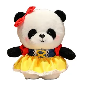 工厂创意可爱定制毛绒毛绒动物玩具熊猫迷你玩具