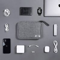 Meilleur prix qualité produit chaud jeu quotidien téléphone câble de données organisateur de stockage