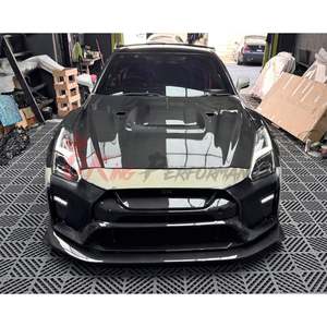 <span class=keywords><strong>GTR</strong></span> R35 VaRS 2019 estilo FRP parachoques delantero CF labio delantero para Nissan R35 <span class=keywords><strong>GTR</strong></span> 2017-2026 - Product Image 4