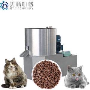 เครื่องผลิตอาหารสัตว์เลี้ยงแบบอัดรีด MT New Cat พร้อมสูตรอาหารฟรี ชิ้นส่วนหลัก (เครื่องยนต์/มอเตอร์/PLC/ปั๊ม/เกียร์) สแตนเลส 304 300กก./ชม. 380V - Product Image 5