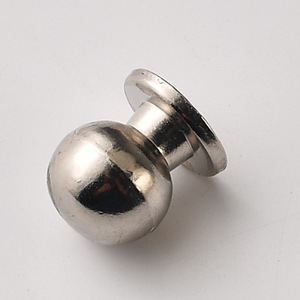 <b>Silver</b> Oval Zinc Alloy Scandinavian Style Durable Cabinet <b>Knob</b> Furniture Handle - Product Image 2
