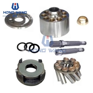 Kit de réparation de pompe hydraulique principale : Bloc-cylindres, entretoise de retenue, plaque de retenue de sabot de piston pour (KAWASAKI) NV64/NV84/NV111DT - Product Image 2