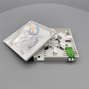 FTTH Universal Fiber Face plate <span class=keywords><strong>Box</strong></span> Kunststoff <span class=keywords><strong>2</strong></span>-Port-Glasfaser-Wandsteckdosen Fdb Otb ATB Access Terminal <span class=keywords><strong>Box</strong></span> - Product Image 5