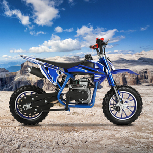 Motocicleta Todoterreno Económica de Cuatro Tiempos con Arranque Manual, Mini Motocross de Gasolina para Niños, Motor de 50cc que Ofrece un Rendimiento Potente - Product Image 1
