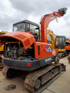 Original de Corea, 5,5 toneladas, Mini oruga hidráulica, gran potencia, alta eficiencia y rendimiento de alto costo, excavadora usada Doosan DH55 - Product Image 4
