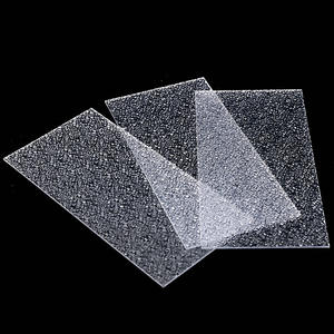 <span class=keywords><strong>China</strong></span> Starshine Fabricante Eco-friendly Uv revestido diamante gravado folhas plásticas claras para painéis de policarbonato estufa - Product Image 2