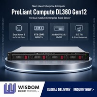 Servidor en Rack ProLiant Compute DL360 Gen12, Doble Intel Xeon 6, 144 Núcleos, 8TB DDR5 6400MT, 20x EDSFF NVMe, Híbrido en la Nube, 1U