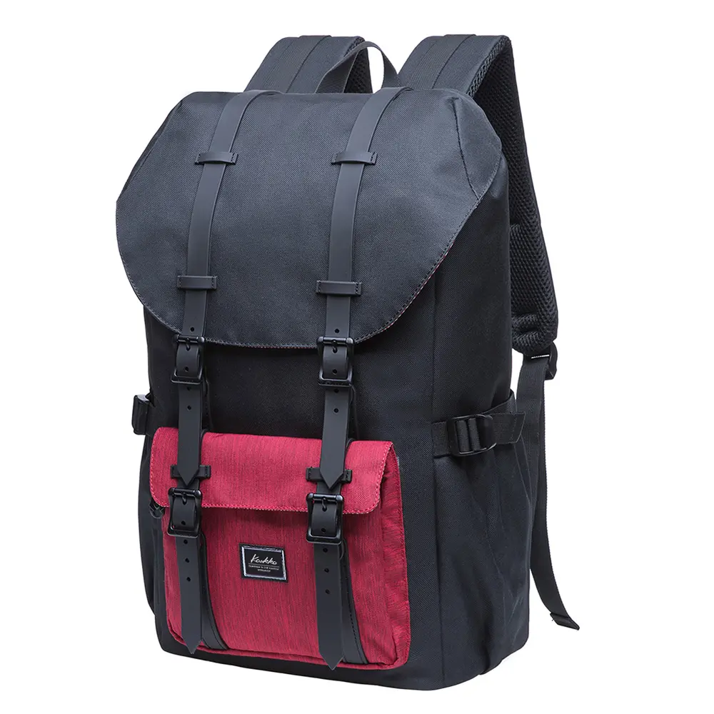 Ransel Laptop luar ruangan ransel Hiking kapasitas besar tas harian sekolah kuliah kasual kapasitas besar cocok Laptop 15"