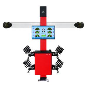 Alineador de Ruedas <span class=keywords><strong>3D</strong></span> Xinjintuo / Máquina de Alineación de Vehículos / Máquina de Reparación de Alineación de Ruedas de Automóviles, Juego Completo - Product Image 2
