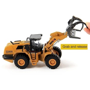 SJY-1716 Simulation Model Alloy <b>Wood</b> Grabber 1/50 Timber Grab Truck Model Metal Children's Engineering <b>Car</b> Model <b>Toys</b> - Product Image 5