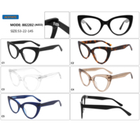 2024 nouvelle arrivée oeil de chat montures optiques acétate optique montures de lunettes à la main lunettes montures de lunettes lunettes en acétate