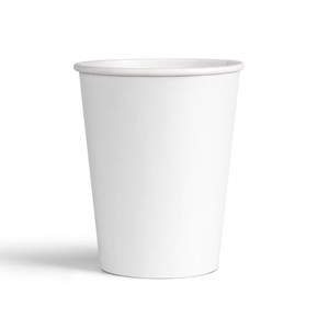 Gobelet jetable <span class=keywords><strong>en</strong></span> <span class=keywords><strong>carton</strong></span> blanc simple couche, épaissi, écologique, enduit de PE, résistant aux fuites pour vin, dîner, thé, eau - Product Image 6