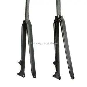 Stock ready 700C carbon fiber road bicycle fork with disc brake design