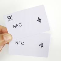 Carte PVC blanche personnalisée imprimée TK4100 pour contrôle d'accès hôtelier et gestion des présences, carte intelligente 125KHz (étanche)