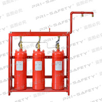 Système d'extinction d'incendie automatique haute capacité et haute efficacité en acier au carbone 4,2 MPa FM200 HFC-227ea Marque PRI-SAFETY Classe A/B/C